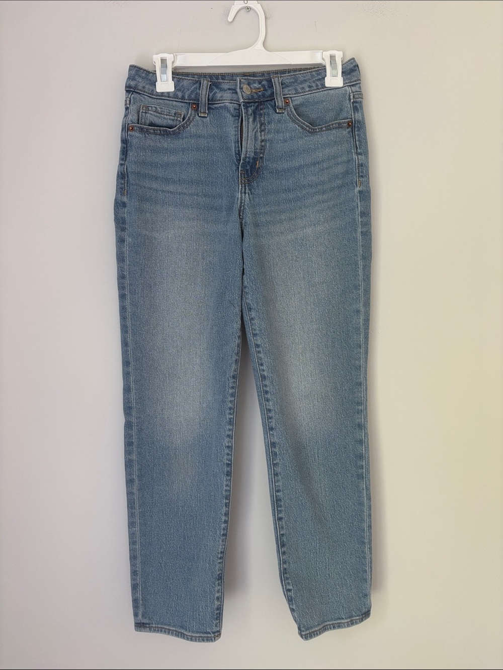 Old Navy Light Wash OG Straight Ankle Jeans Size 2